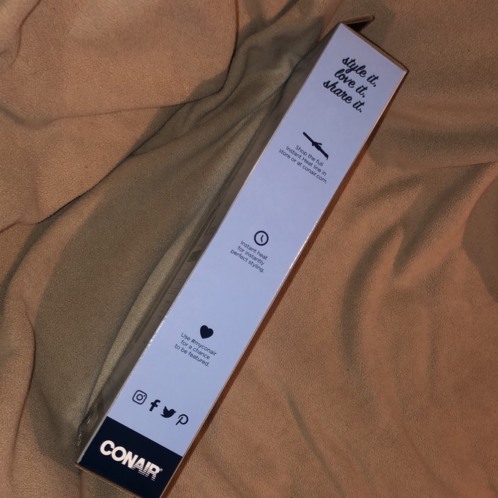 Conair, instant heat curling iron 1 inch new with tags unopened - Picture 4 of 4